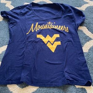 West Virginia Mountaineers V Neck